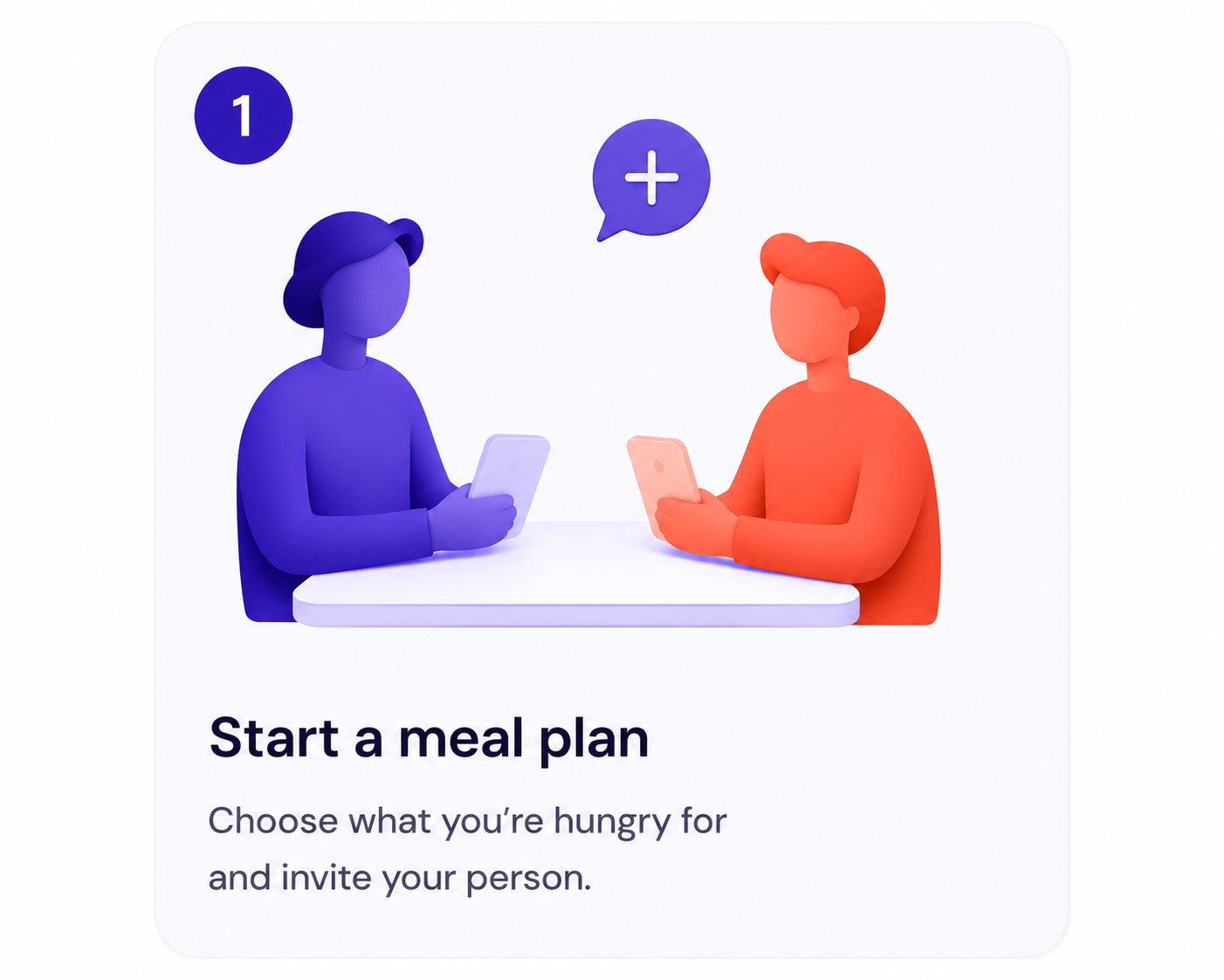 Start a meal plan